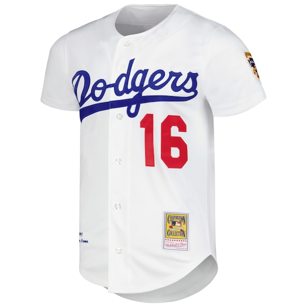 Hideo Nomo Los Angeles Dodgers Cooperstown Collection Authentic Jersey - White - Image 2
