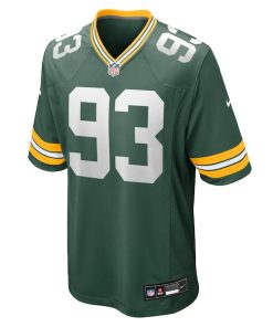 Alternative view of Nazir Stackhouse Green Bay Packers Nike Team Game Jersey -  Green