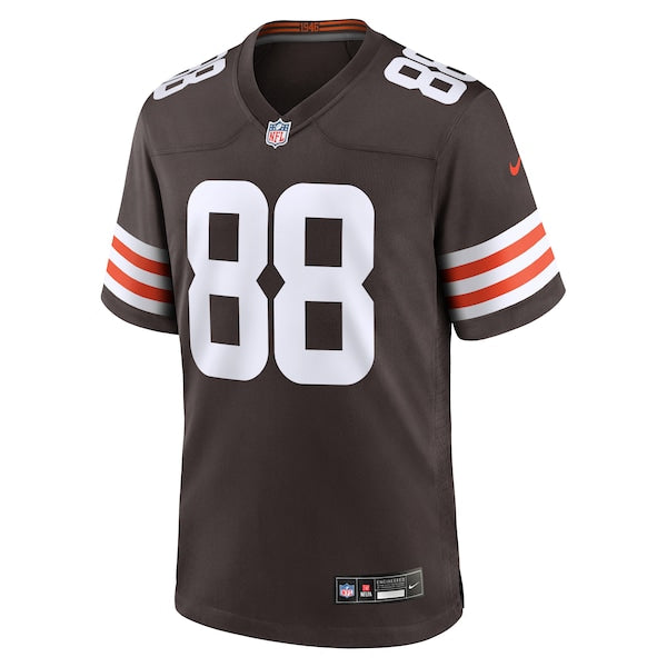 Jordan Akins Cleveland Browns Nike Team Game Jersey - Brown - Image 3