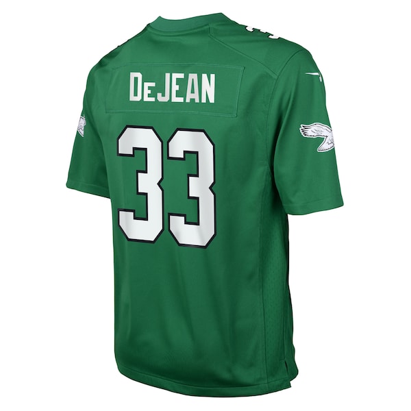 Cooper DeJean Philadelphia Eagles Nike Youth Alternate Game Jersey - Kelly Green/Green - Image 4