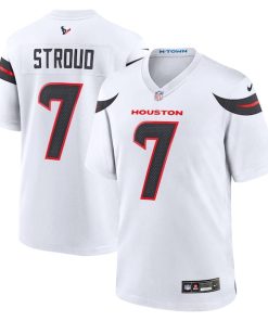 Alternative view of C.J. Stroud Houston Texans Nike Game Jersey - White