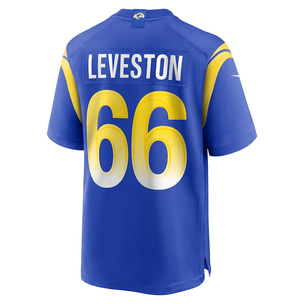 KT Leveston Los Angeles Rams Nike Team Game Jersey - Royal - Image 3