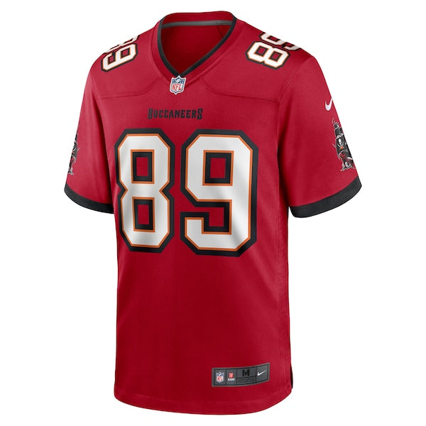 Dennis Houston Tampa Bay Buccaneers Nike Game Jersey - Red - Image 2
