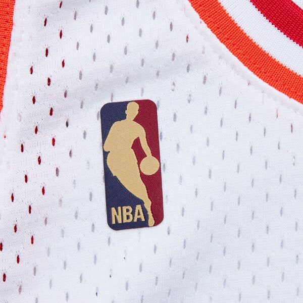 Dwyane Wade Miami Heat 2007/08 Hardwood Classics Swingman Jersey - White - Image 5