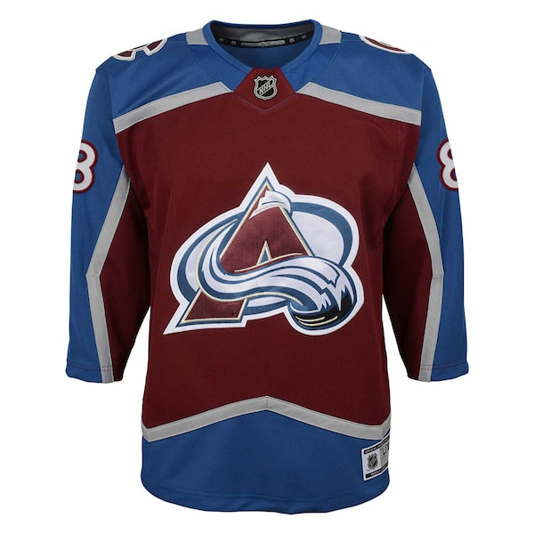 Cale Makar Colorado Avalanche Preschool Home Premier?Player Jersey - Burgundy - Image 2