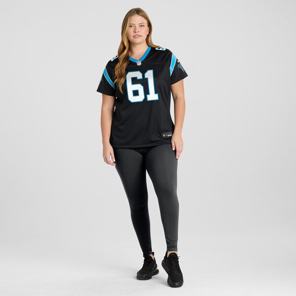 Jarrett Kingston Carolina Panthers Nike Women's Game Jersey - Black - Image 6