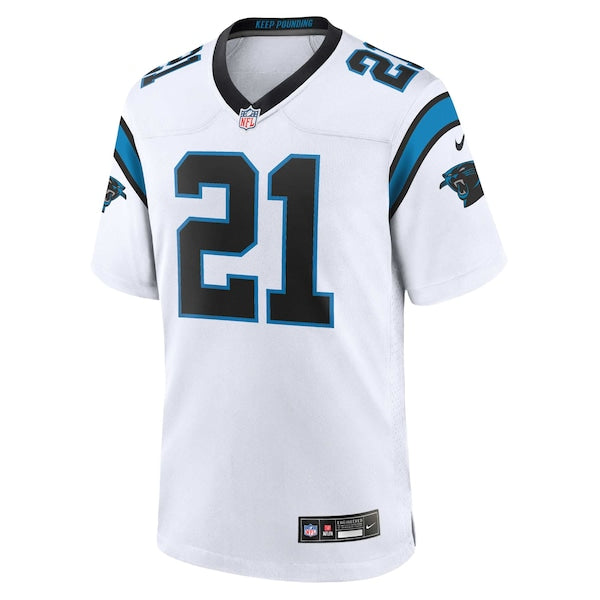 Jeremy Chinn Carolina Panthers Nike Game Jersey - White/Black - Image 3