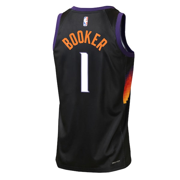 Devin Booker Phoenix Suns Nike Youth 2025/26 City Edition Swingman Jersey - Black - Image 3