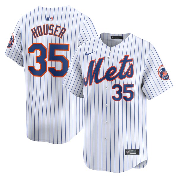 Adrian Houser New York Mets Nike Home Limited Player Jersey?ยจC White