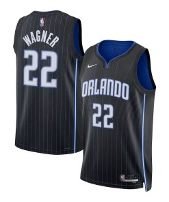 Franz Wagner Orlando Magic Nike Unisex Swingman Jersey - Association Edition - Black