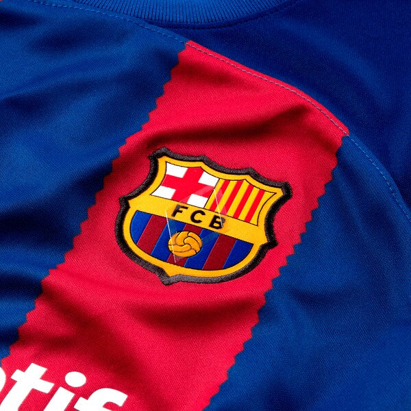 Barcelona Nike Women's 2023/24 Home Stadium Replica Jersey - Royal - Image 4