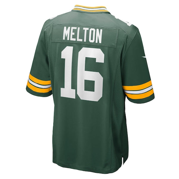 Bo Melton Green Bay Packers Nike Team Game Jersey - Green - Image 3