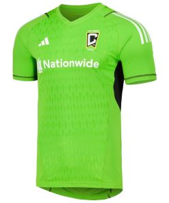 Alternative view of Columbus Crew adidas 2024 Replica Goalkeeper Jersey - Green