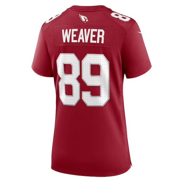 Xavier Weaver Arizona Cardinals Nike Women's Game Jersey - Cardinal - Image 3