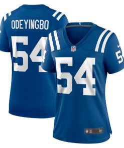 Alternative view of Dayo Odeyingbo Indianapolis Colts Nike Women's Game Jersey - Royal/Blue
