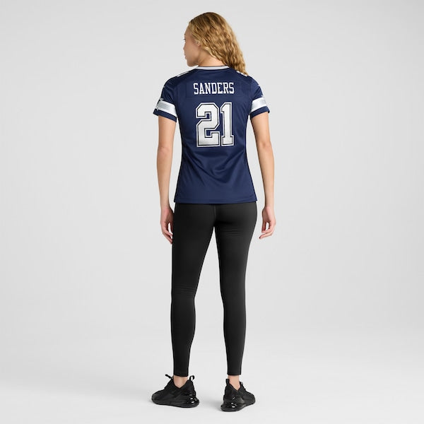 Deion Sanders Dallas Cowboys Nike Women's Team Retired Player Game Jersey - Navy - Image 5