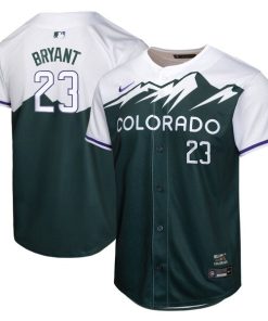 Kris Bryant Colorado Rockies Nike Youth City Connect Limited Player Jersey - Green