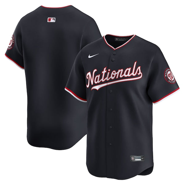 Washington Nationals Nike Alternate Limited Jersey?ยจC Navy