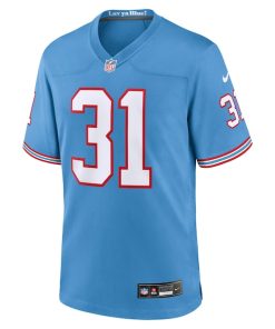 Alternative view of Kevin Byard Tennessee Titans Nike Youth Game Jersey - Light Blue