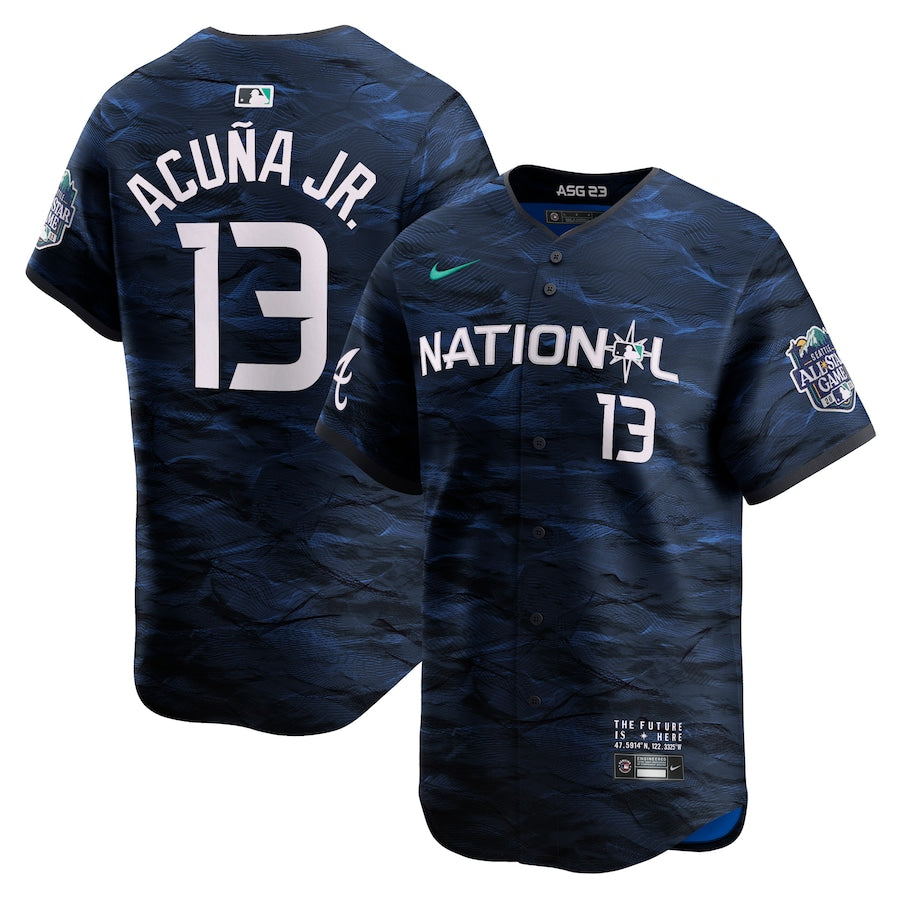 Ronald Acu?a Jr. National League Nike 2023 MLB All-Star Game Limited Player Jersey - Royal