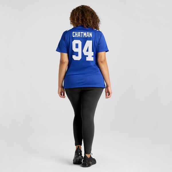 Elijah Chatman New York Giants Nike Women's Game Jersey - Royal - Image 7