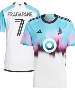 Franco Fragapane Minnesota United FC adidas 2023 The Northern Lights Kit Replica Jersey - White