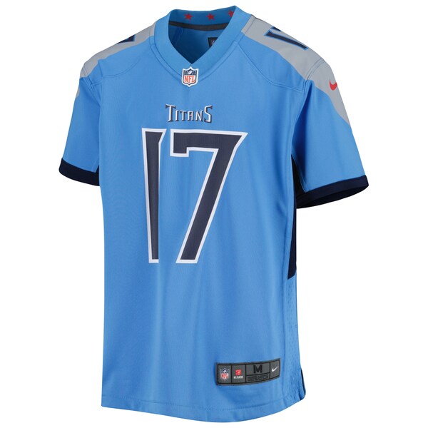 Ryan Tannehill Tennessee Titans Nike Youth Game Jersey - Light Blue/Navy - Image 6
