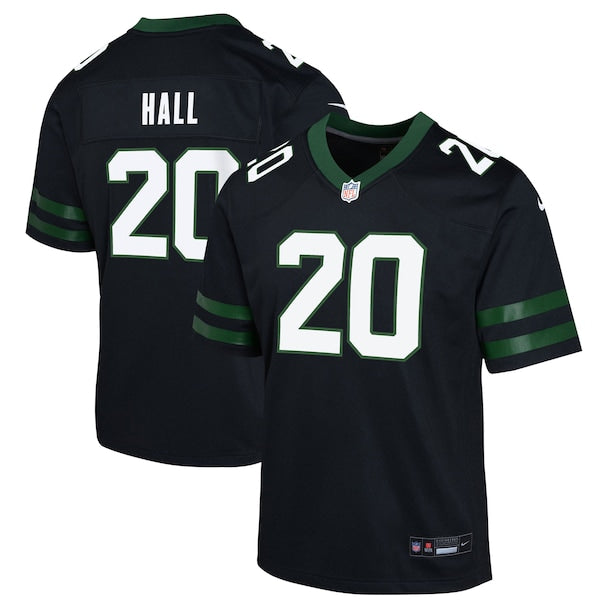 Breece Hall New York Jets Nike Youth Alternate Game Jersey - Legacy Black - Image 2