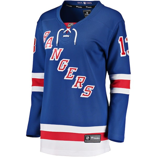 Alexis Lafreni¨¨re New York Rangers Women's Breakaway Player Jersey - Blue - Image 2