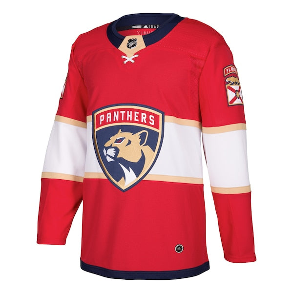 Florida Panthers adidas Home Authentic Blank Jersey - Red - Image 2