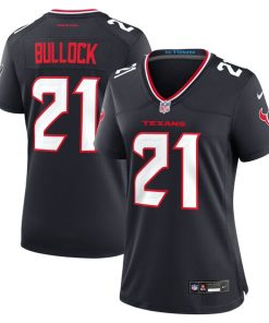 Alternative view of Calen Bullock Houston Texans Nike Women's Team Game Jersey -  Navy