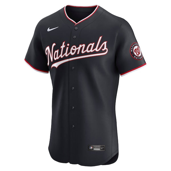Washington Nationals Nike Alternate Elite Jersey - Navy - Image 2