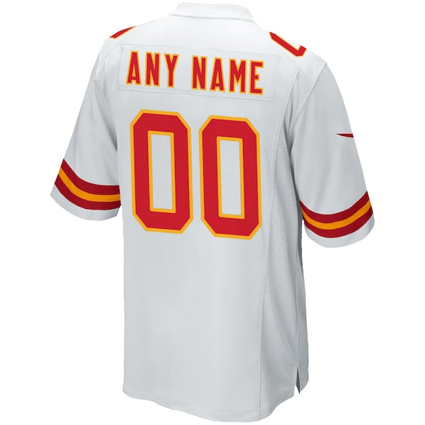 Kansas City Chiefs Nike Custom Game Jersey - White - Image 3