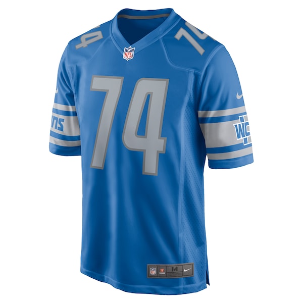 Kayode Awosika Detroit Lions Nike Home Game Player Jersey - Blue - Image 2