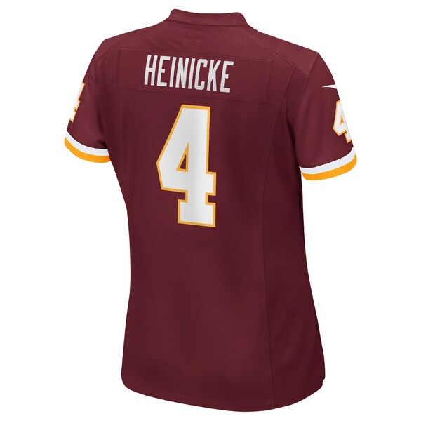 Taylor Heinicke Washington Football Team Nike Women's Game Jersey - Burgundy - Image 3