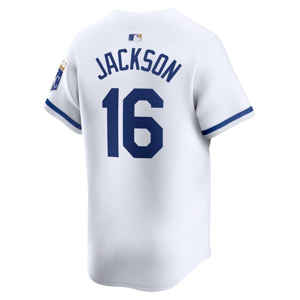 Bo Jackson Kansas City Royals Nike Home Limited Player Jersey - White - Image 3