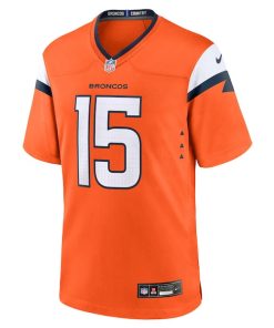 Alternative view of Nik Bonitto Denver Broncos Nike Team Game Jersey -  Orange