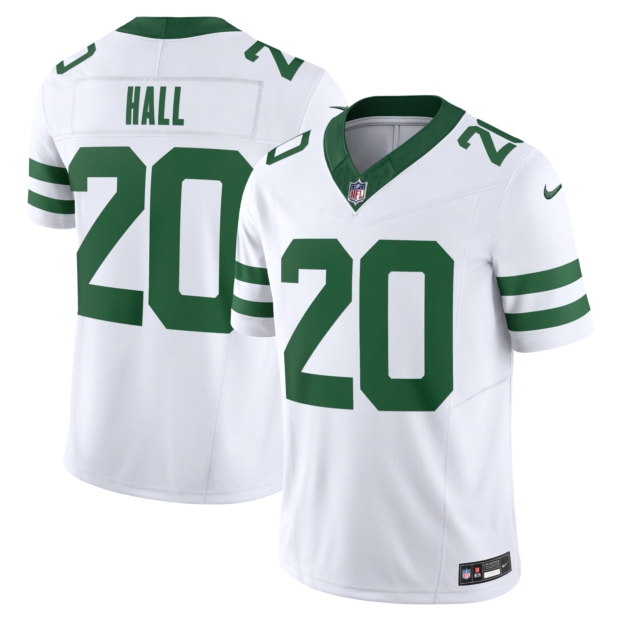 Breece Hall New York Jets Nike Vapor F.U.S.E. Limited Jersey - Legacy Green/Black/White - Image 8