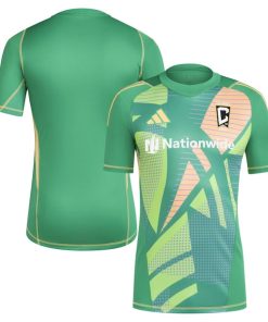 Columbus Crew adidas 2024 Goalkeeper Jersey - Green