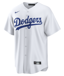 Alternative view of Tommy Edman Los Angeles Dodgers Nike Home Replica Jersey - White