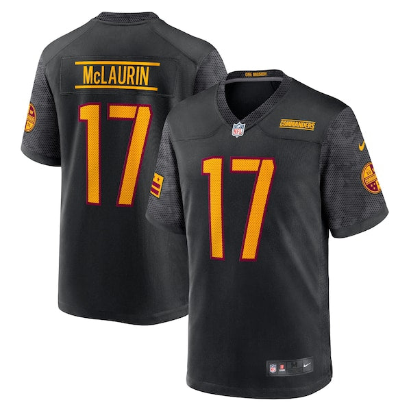 Terry McLaurin Washington Commanders Nike Youth Game Jersey - Black/Burgundy - Image 2