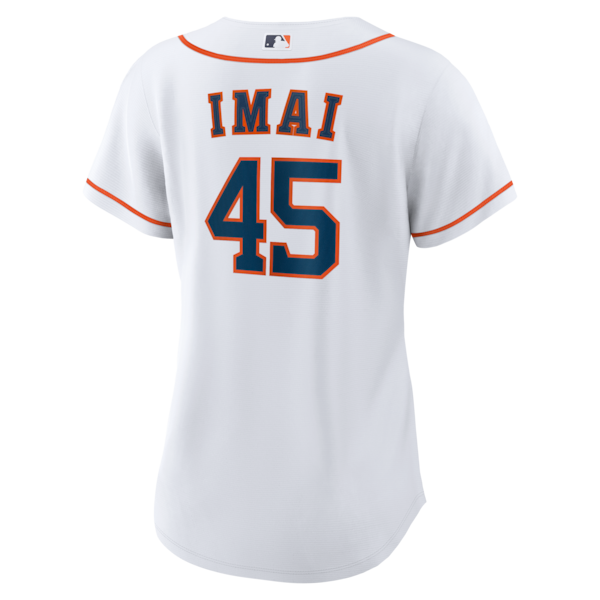Tatsuya Imai Houston Astros Nike Women's Home Replica Jersey - White - Image 3
