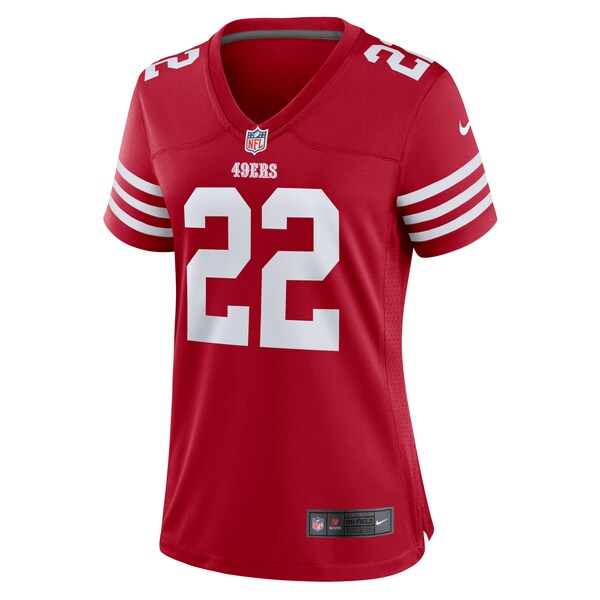 Isaac Yiadom San Francisco 49ers Nike Women's Team Game Jersey - Scarlet - Image 2