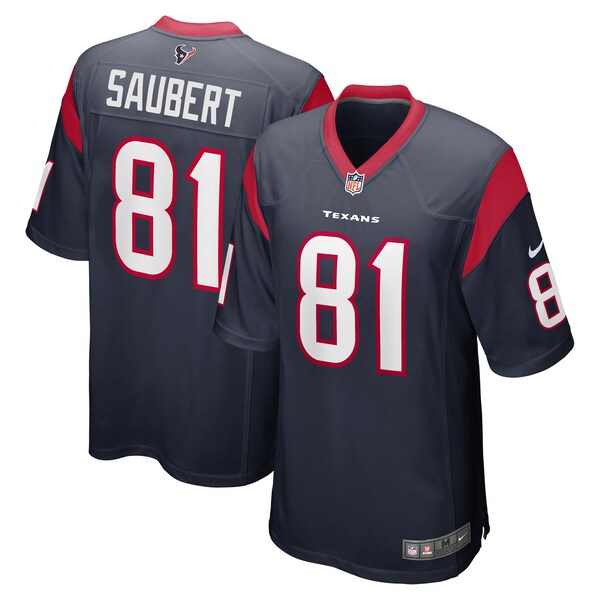 Eric Saubert Houston Texans Nike Game Jersey - Navy