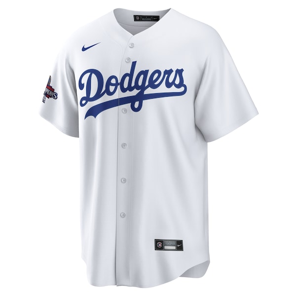 Freddie Freeman Los Angeles Dodgers Nike 2024 World Series Champions Home Replica Player Jersey - White - Image 2