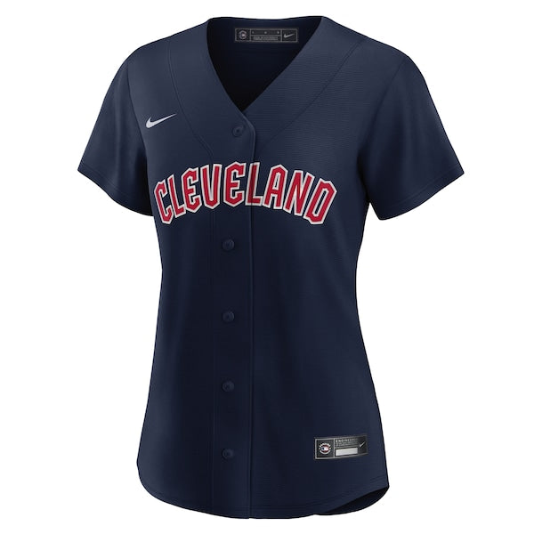 Cleveland Guardians Nike Women's Alternate Official Replica Jersey - Navy - Image 2