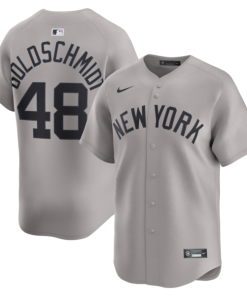 Alternative view of Paul Goldschmidt New York Yankees Nike Road Limited Player Jersey - Gray/White