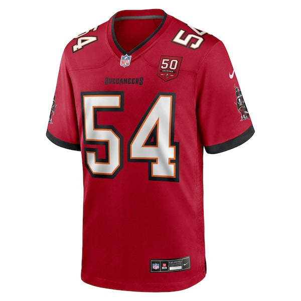 Lavonte David Tampa Bay Buccaneers Nike 50th Season Team Game Jersey - Red/Creamsicle - Image 3