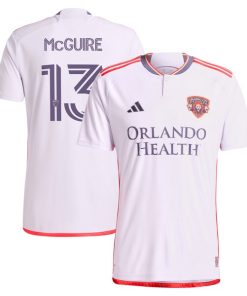 Duncan McGuire Orlando City SC adidas 2024 Legacy Kit Replica Player Jersey?¨C Purple