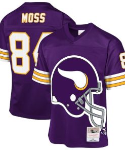 Randy Moss Minnesota Vikings 1998 Throwback Fashion Jersey - Purple